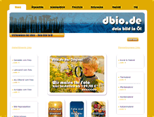 Tablet Screenshot of dbio.de